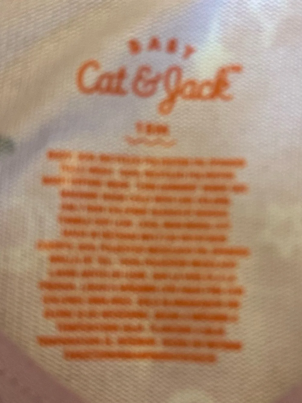 Cat & Jack Mauve Pink Strawberry Footed One-Piece